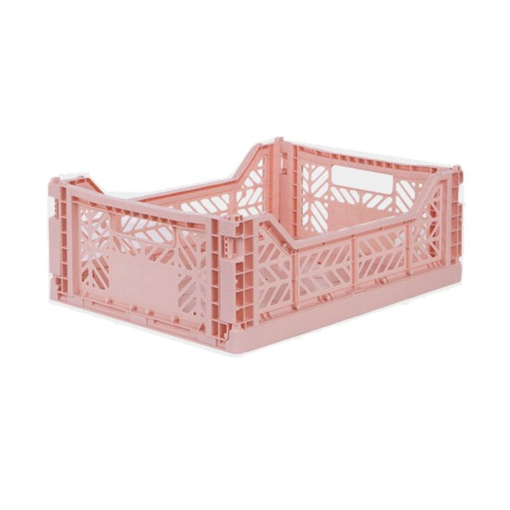 Aykasa Folding Midibox Colour Crate - Milk Tea - Storage