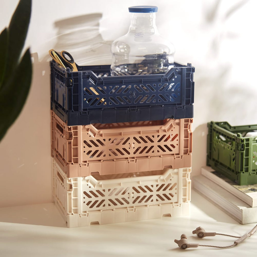 Aykasa Folding Minibox Colour Crate - Storage