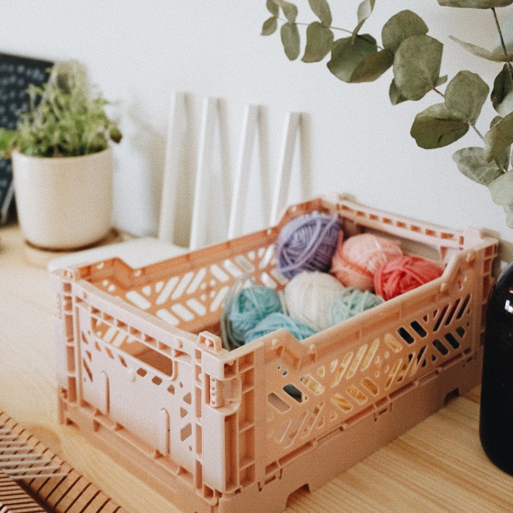 Aykasa Folding Minibox Colour Crate - Storage