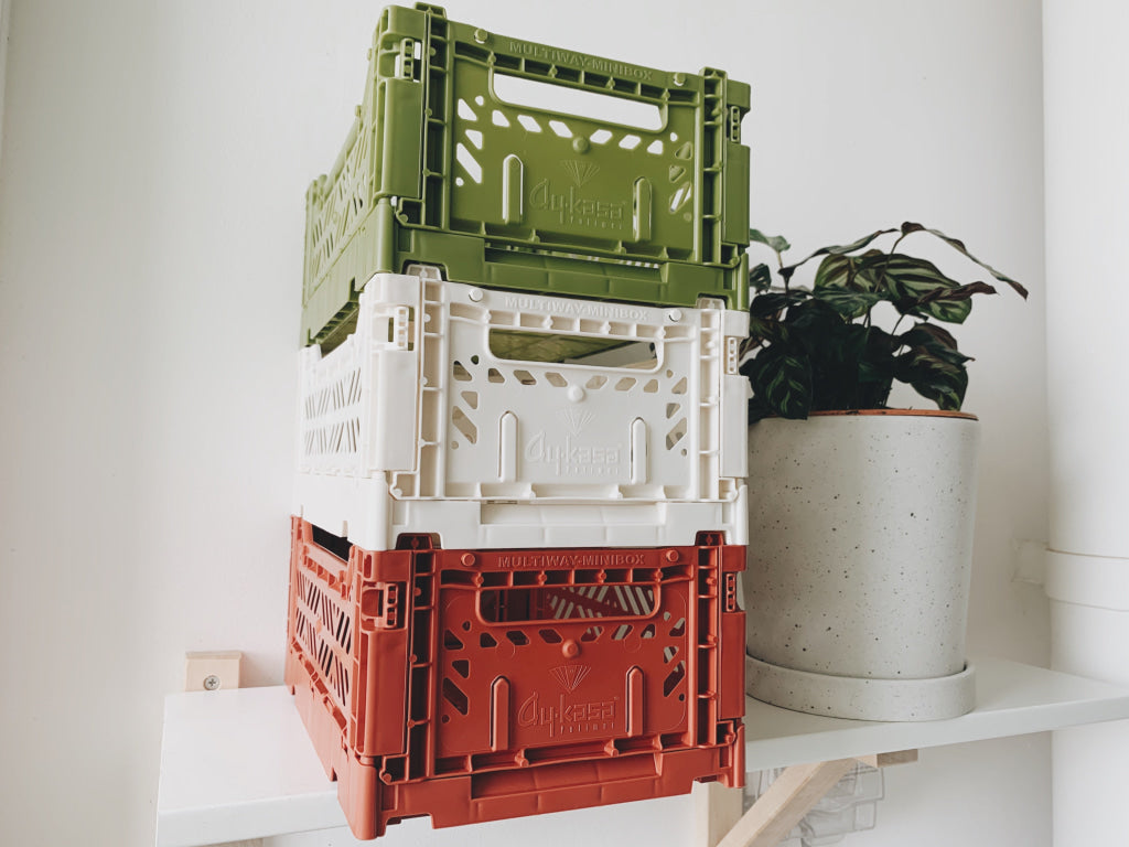 Aykasa Folding Minibox Colour Crate - Storage
