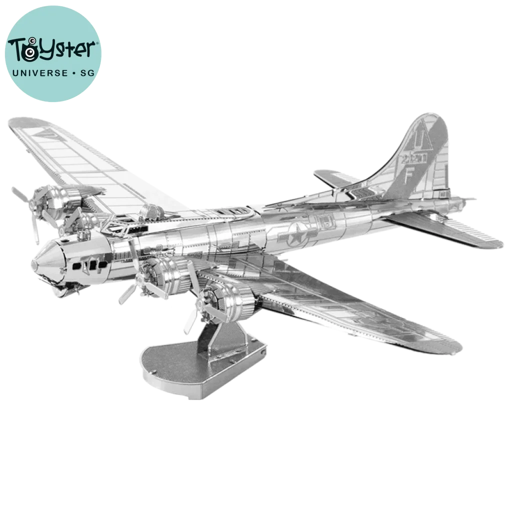 B- 17 Flying Fortress 3D Diy Metal Jigsaw Puzzle