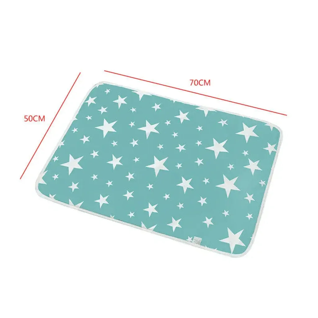 Baby Waterproof Diaper Changing Mat 50X70Cm