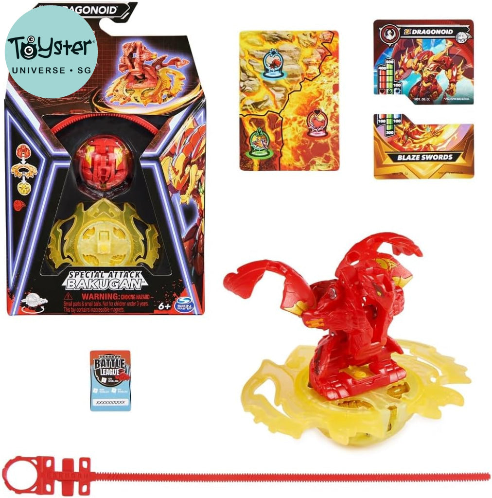 Bakugan Special Attack Dragonoid Spinning Collectible Bakugan