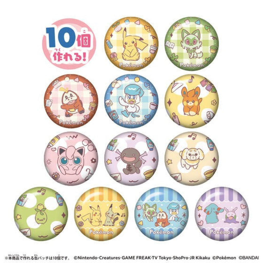Bandai Can Badge Good! Pokemon Set Kamen Rider