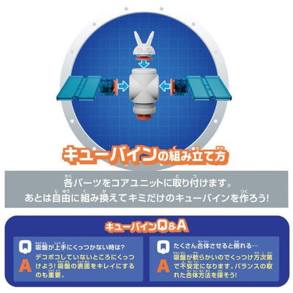 Bandai QBINE- Usa Station - QBine