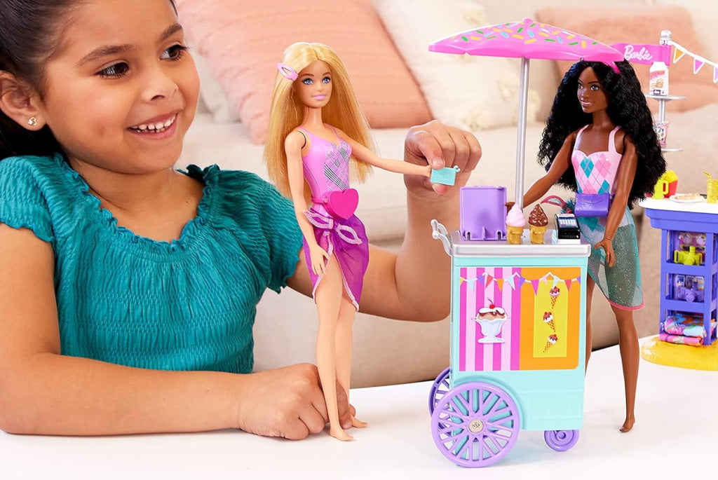 Barbie Beach Boardwalk Playset