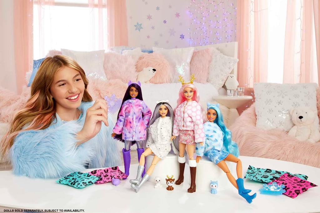 Barbie Cutie Reveal Fantasy Series Doll With Owl Plush Costume