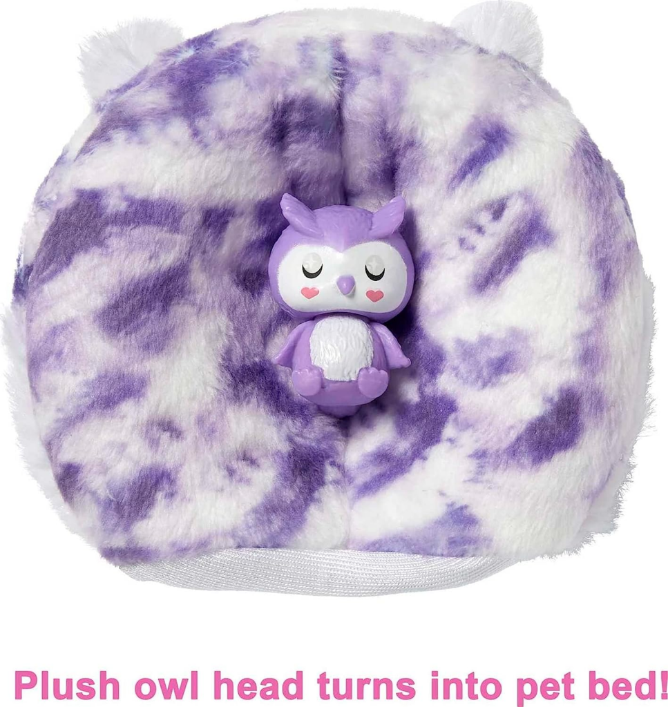 Barbie Cutie Reveal Fantasy Series Doll With Owl Plush Costume