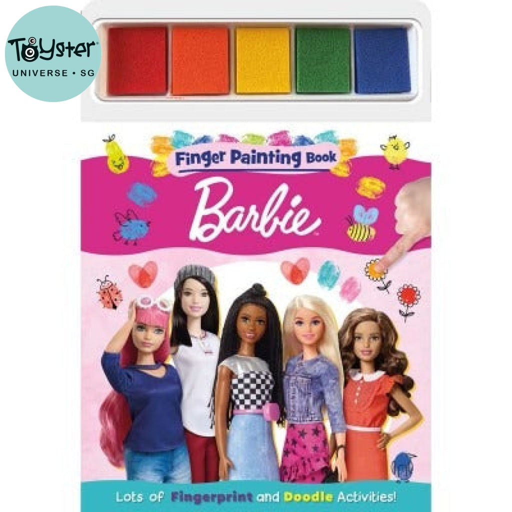 Barbie Finger Painting Book
