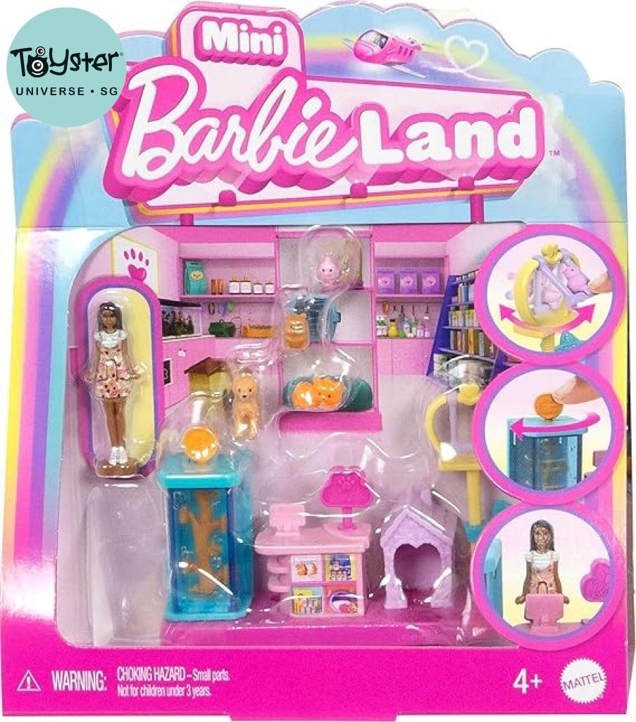 Barbie Mini BarbieLand Collectible Pet Boutique Playset - Barbie