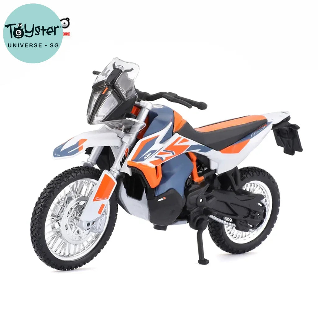 Bburago 1:18 Ktm 790 Adventure R Rally Simulation Alloy