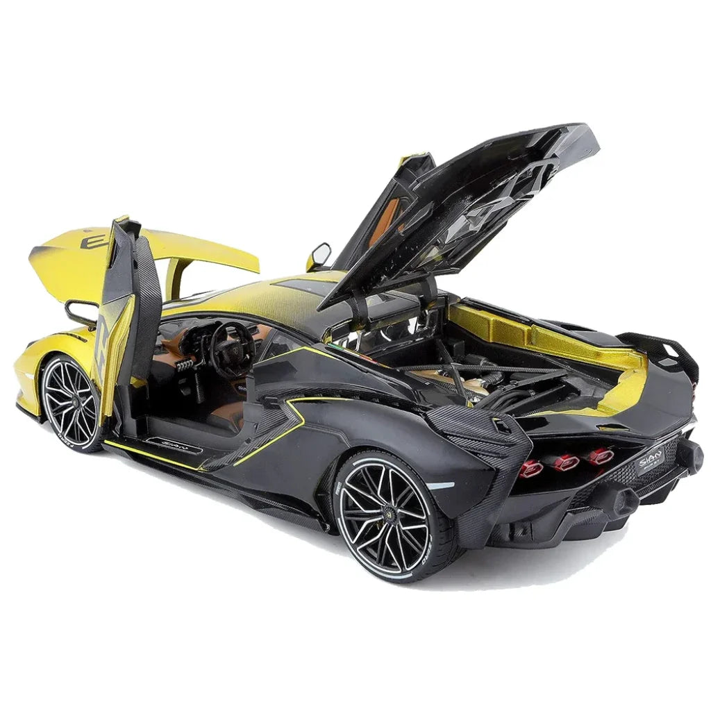 Bburago 1:18 Lamborghini Sian Fkp 37 Simulation Alloy