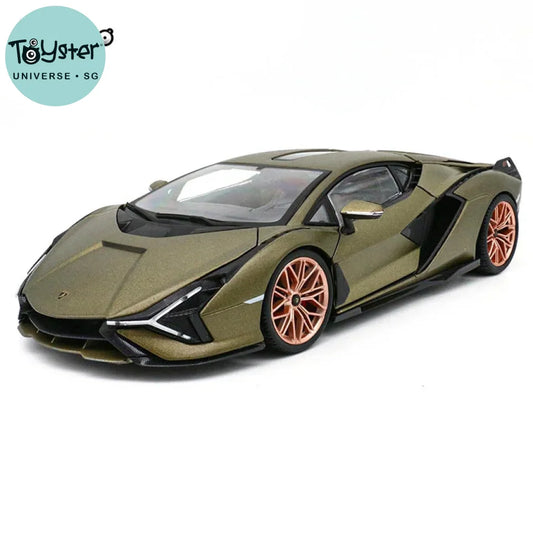 Bburago 1:24 Scale New Lamborghini Sian Fkp 37 Alloy Luxury Vehicle Diecast