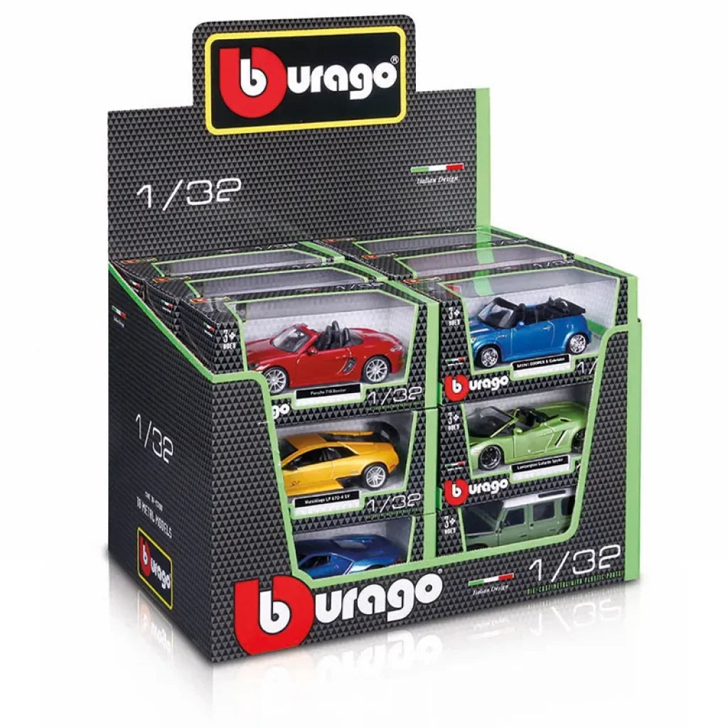 Bburago 1:32 Scale Mini Cooper S Cabriolet Alloy Diecast