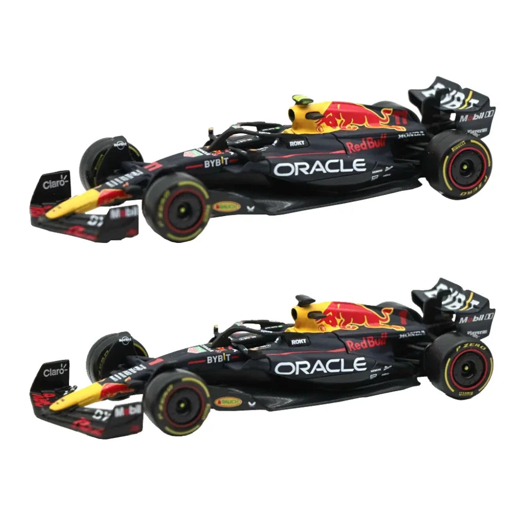 Bburago 1:43 2023 F1 Ferrari Sf23 Formula 1 Red Bull Rb19 Racing Alloy Diecast