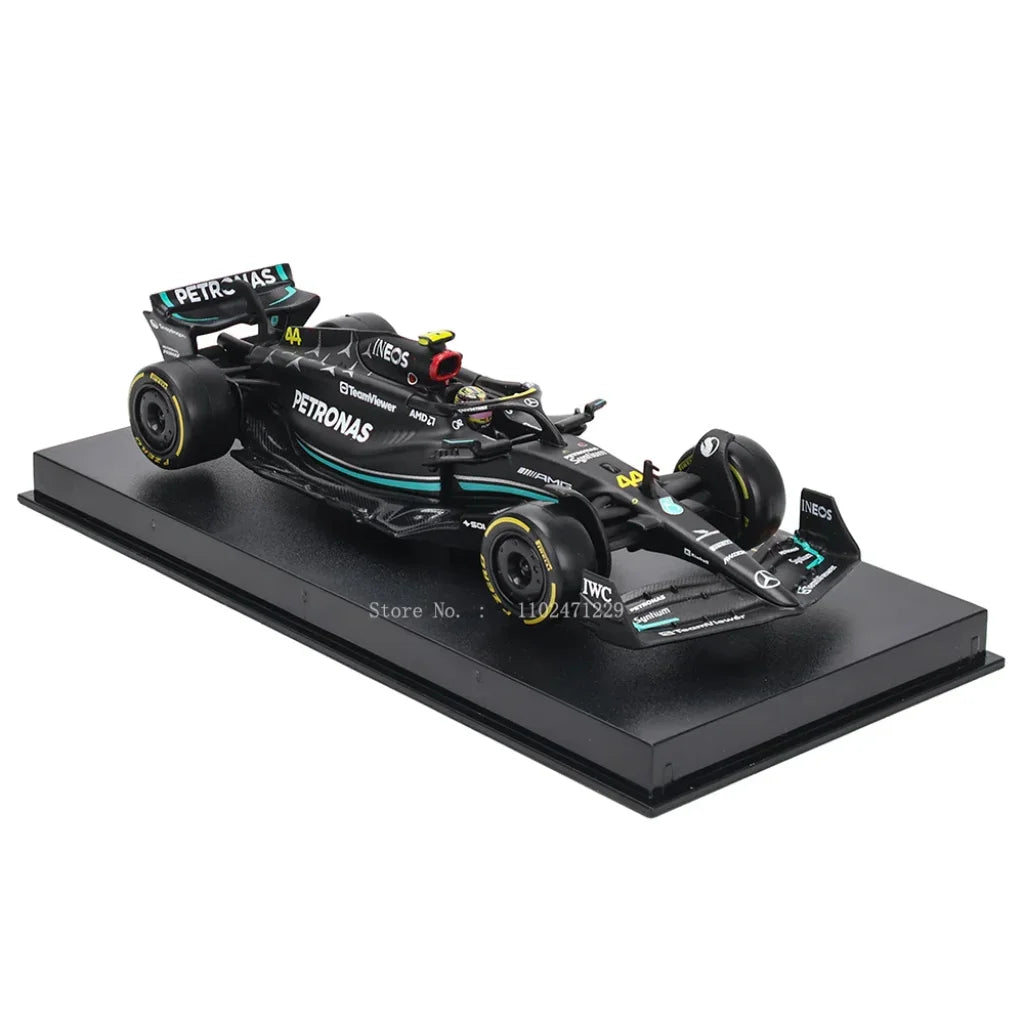 Bburago 1:43 W14 2023 44# Hamilton Mercedes-Amg Petronas F1 Team #63 Russell Alloy Car Die Cast