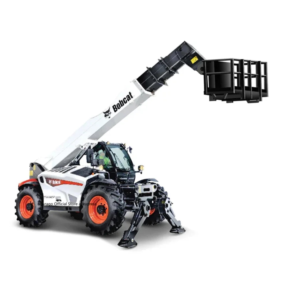 Bburago 1:50 T40.180Slp Telehandler Handler W/Pallet Fork