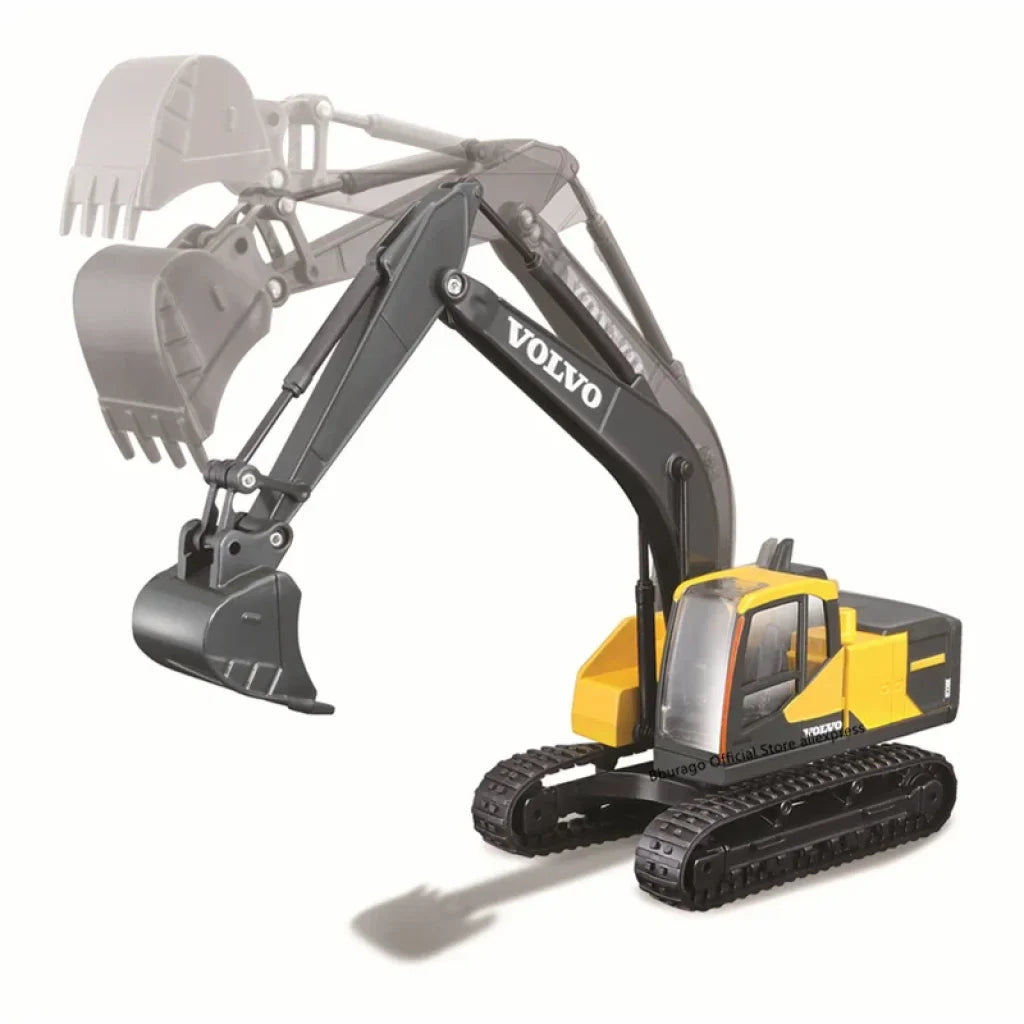 Bburago 1:50 Volvo W170D Excavator Engineering Vehicle Model Alloy