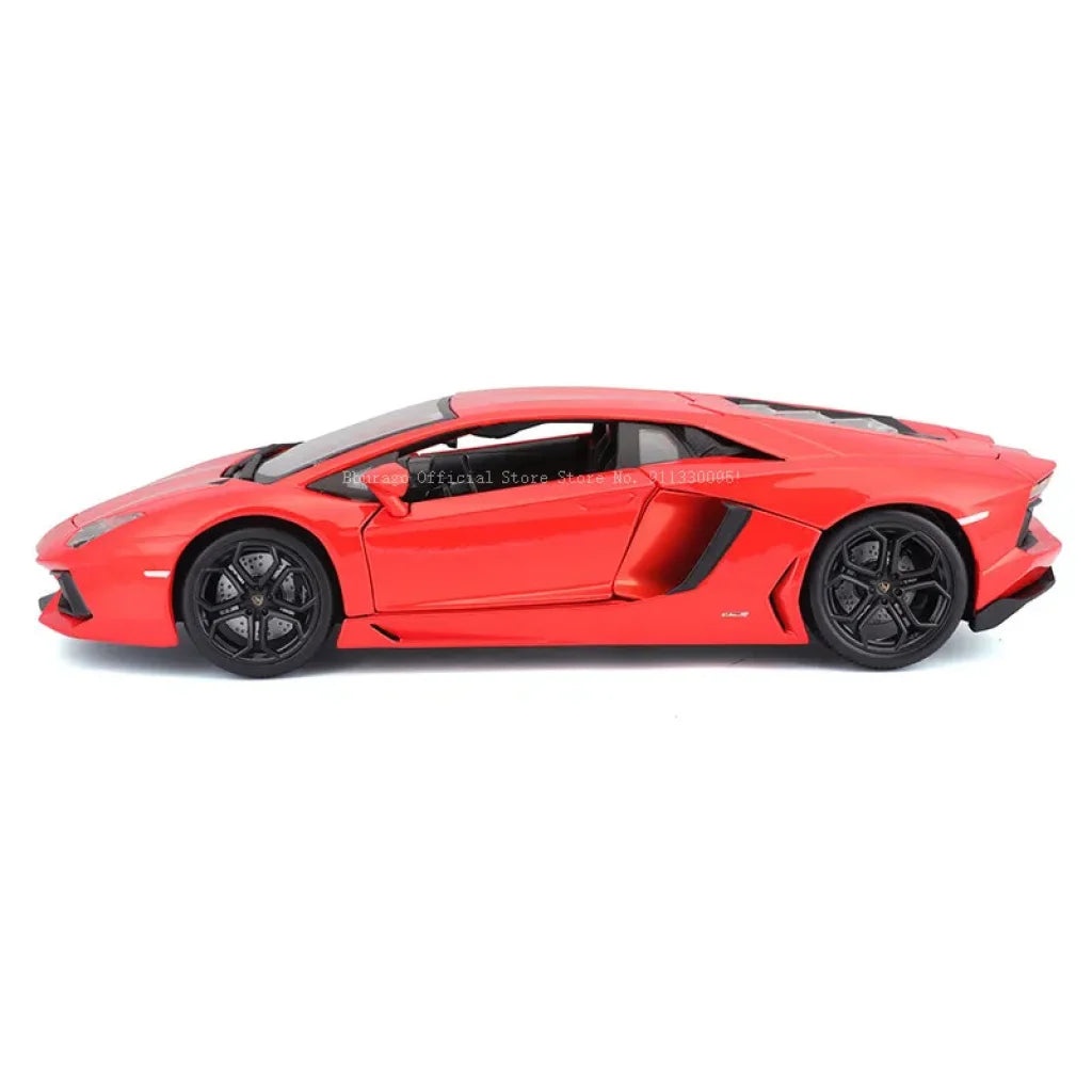 Bburago Die Cast Car 1:18 Scale Lamborghini Aventador Coupe Lp700-4 Alloy