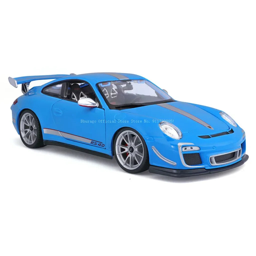 Bburago Die Cast Car 1:18 Scale Porsche 911 Gt3 Rs 4.0 Alloy
