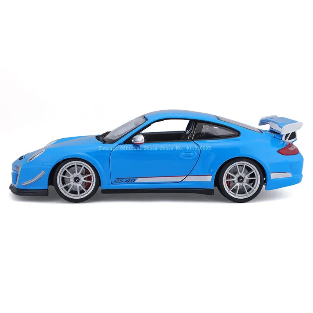 Bburago Die Cast Car 1:18 Scale Porsche 911 Gt3 Rs 4.0 Alloy
