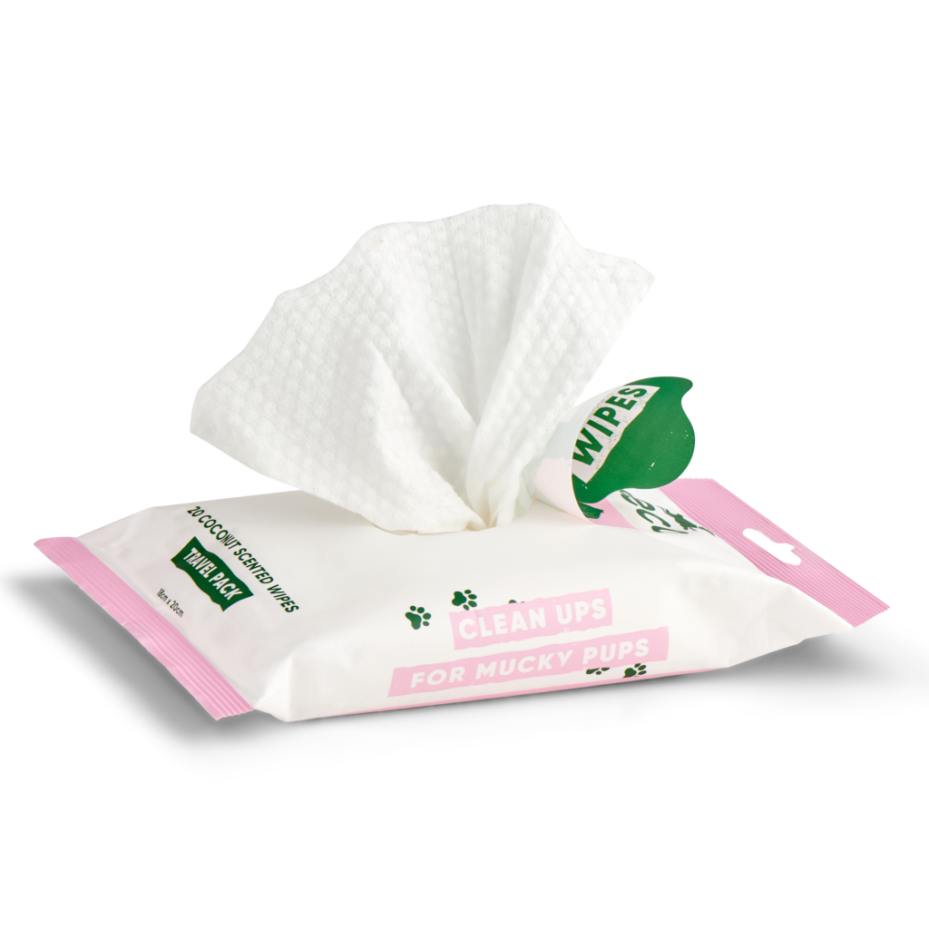 Beco Bamboo Travel Wipes Coconut Scented – 20pk Soft & Compact