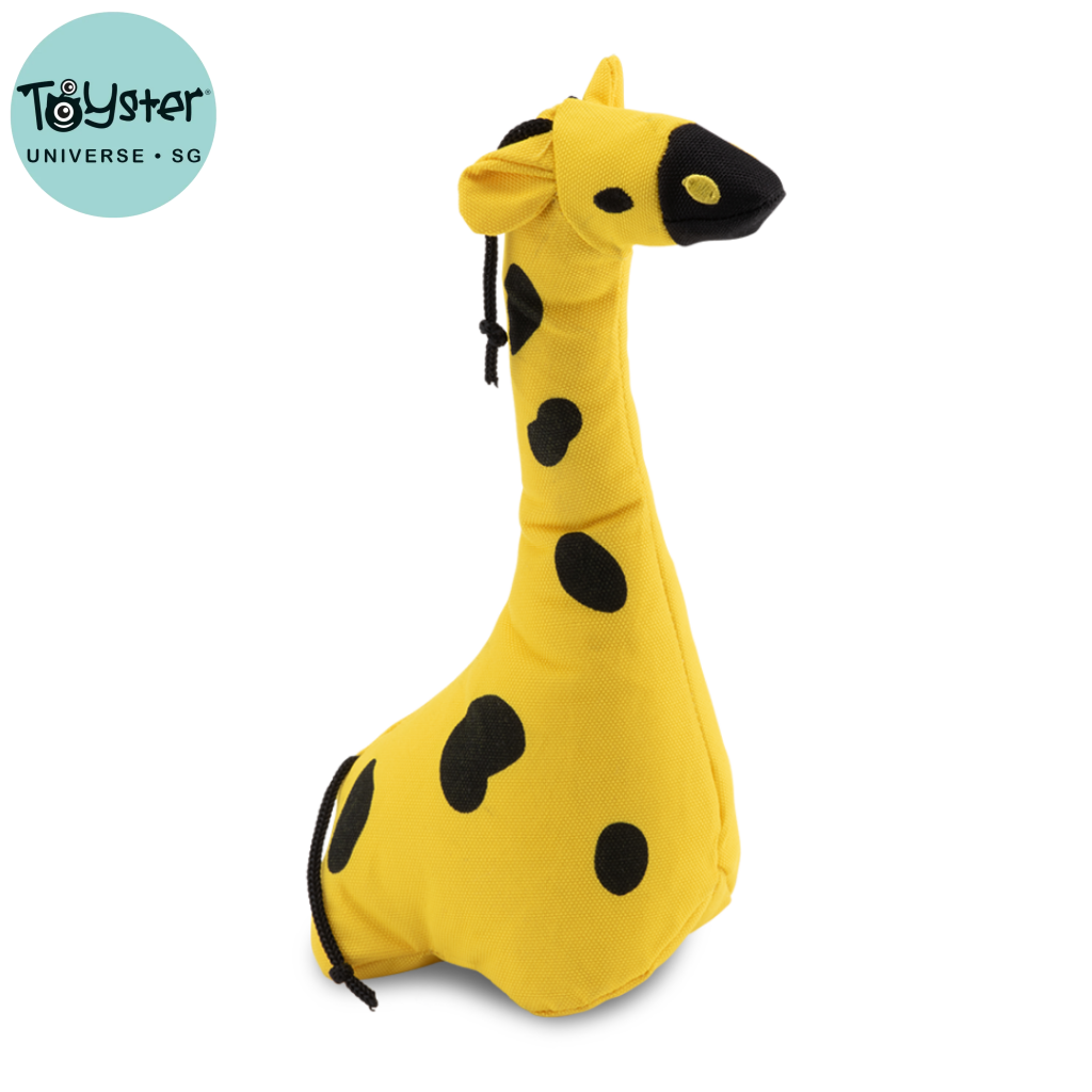 Beco Dog Toy Giraffe | Floats Squeaks Sustainable Material - Dog Toys