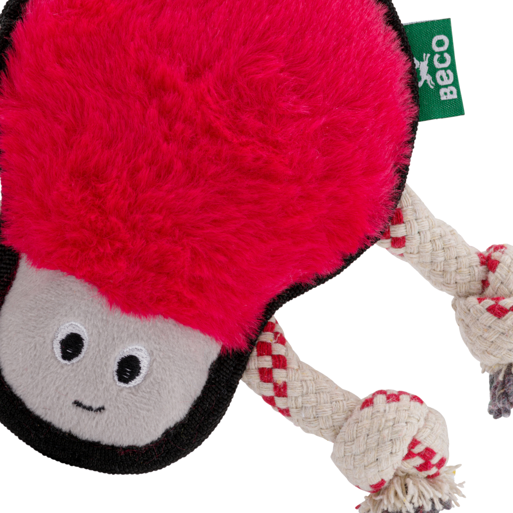 Beco Dog Toy Spider | Floats Squeaks Sustainable Material - Dog Toys