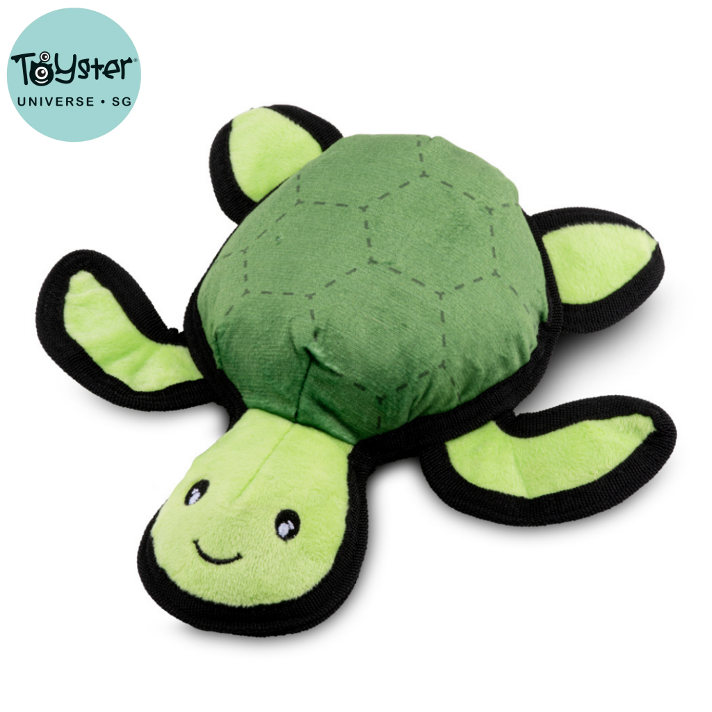 Beco Dog Toy Turtle | Floats Squeaks Sustainable Material - Dog Toys