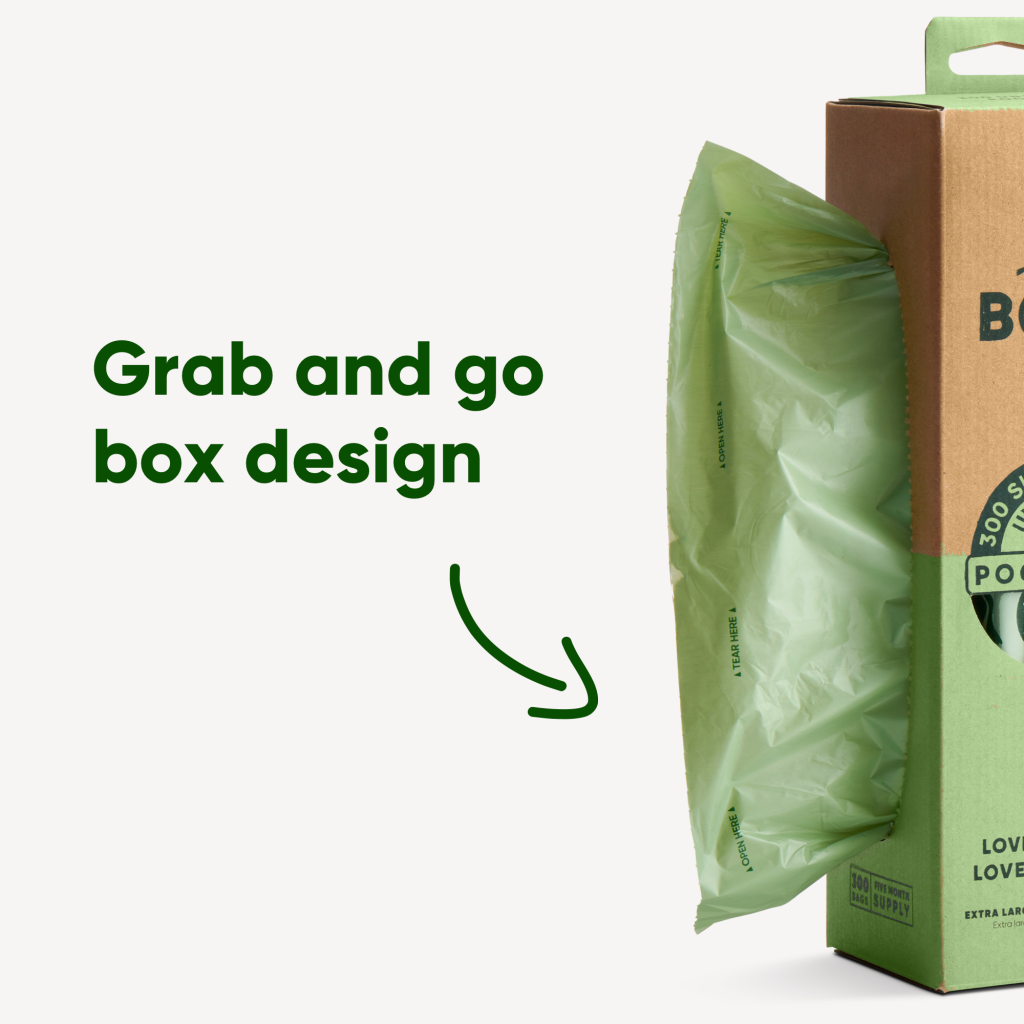 Beco Poop Bag Dispenser Roll | Big Strong Leak-Proof