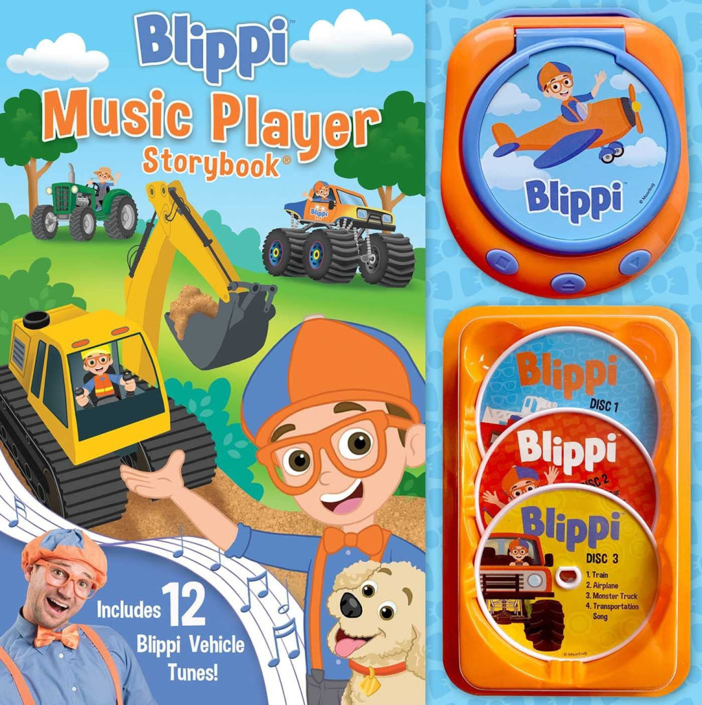 Blippi Music Player Storybook - Disney