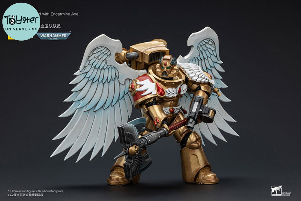 Blood Angels Sanguinary Guard With Encarmine Axe Jt6250 Warhammer 40K