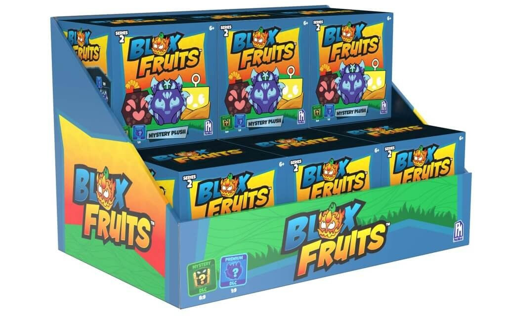 Blox Fruits - 4’’ Collectible Plush Blind Box Asst S2 Blox