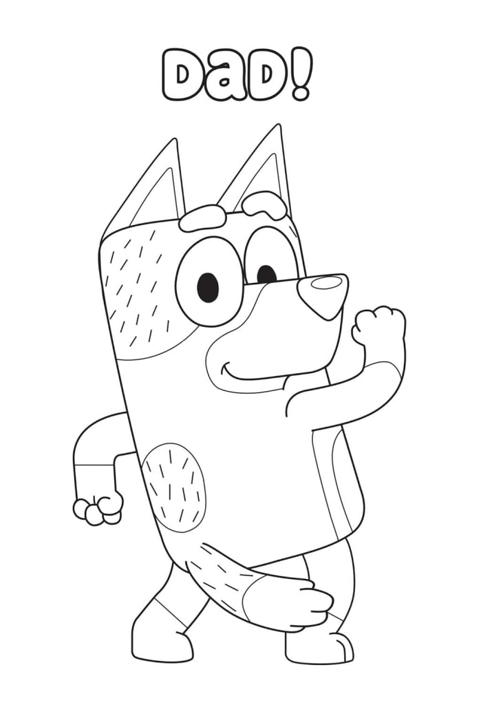 Bluey Colortivity: Paint Party! - Bluey