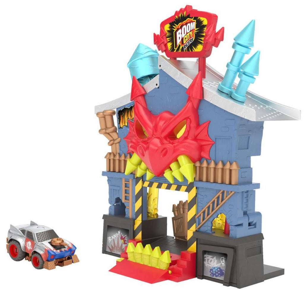 Boom City Racers Series 1 Fireworks Factory Playset