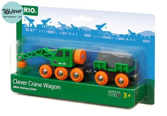 Brio Clever Crane Wagon Brio