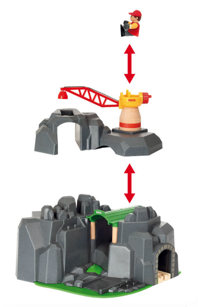 Brio Crane & Mountain Tunnel Brio