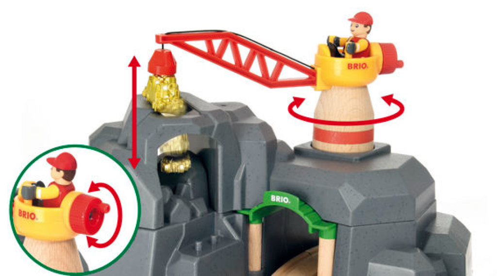Brio Crane & Mountain Tunnel Brio