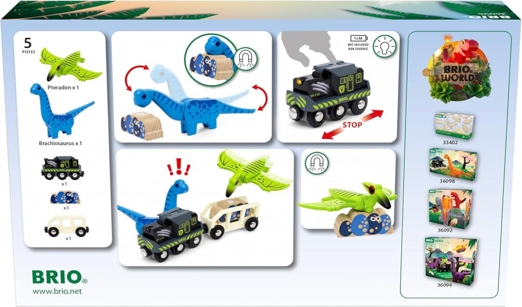 BRIO Dinosaur Battery Train - Brio