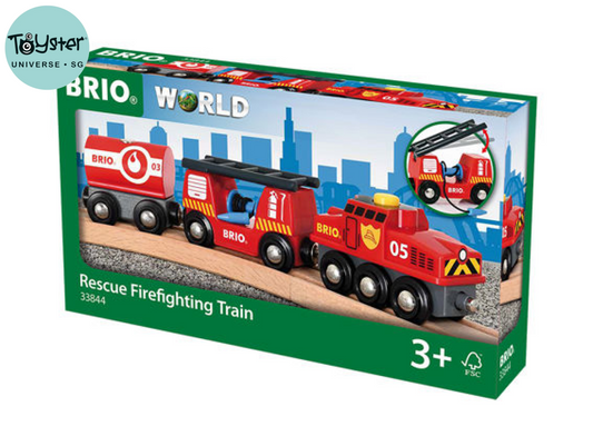 Brio Rescue Firefighting Train Brio