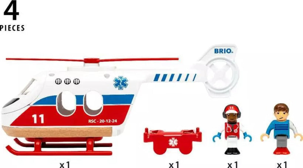 Brio World Rescue Helicopter Brio
