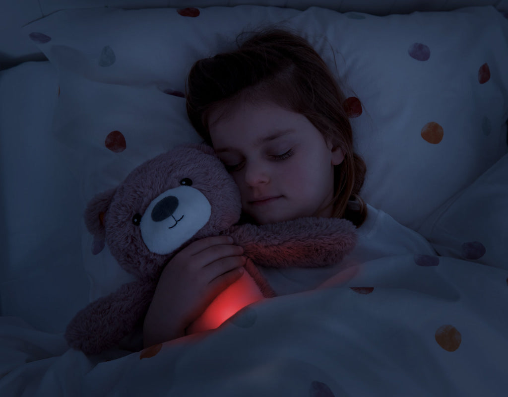 Brody the Bear Sleeptrainer with Nightlight and Sound Machine