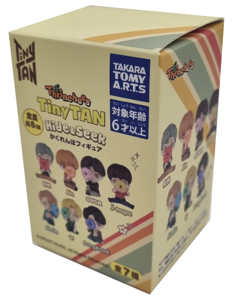 Bts Thrinchees Tinytan Hide & Seek Figure - Single Pack Takara Tomy