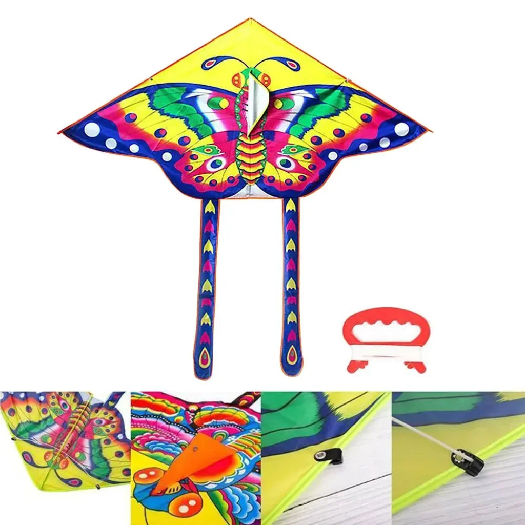 Butterfly Kite With Handle Line Easy Control