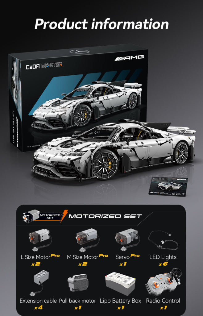Cada Mercedes-Amg One C61503W Official License