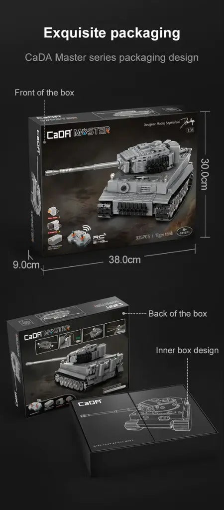 Cada Tiger Tank C61071W 1:35
