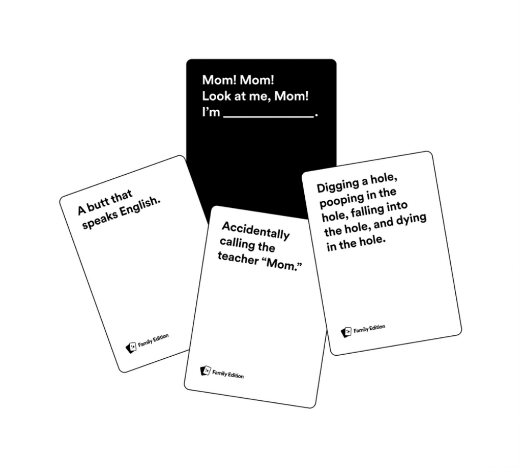 Cards Against Humanity: Glow in the Dark Box Family Edition - Card Games