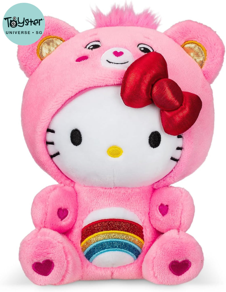 Care Bears Hello Kitty Dressed As Cheer Bear 9’’