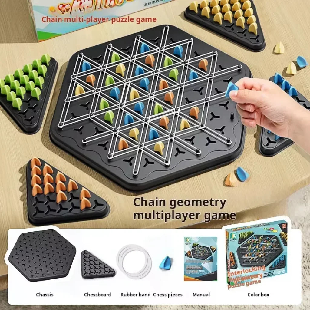 Chain Triangle Chess Game