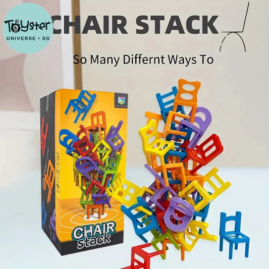 Chair Stacking Tetra Tower Fun Balance Game